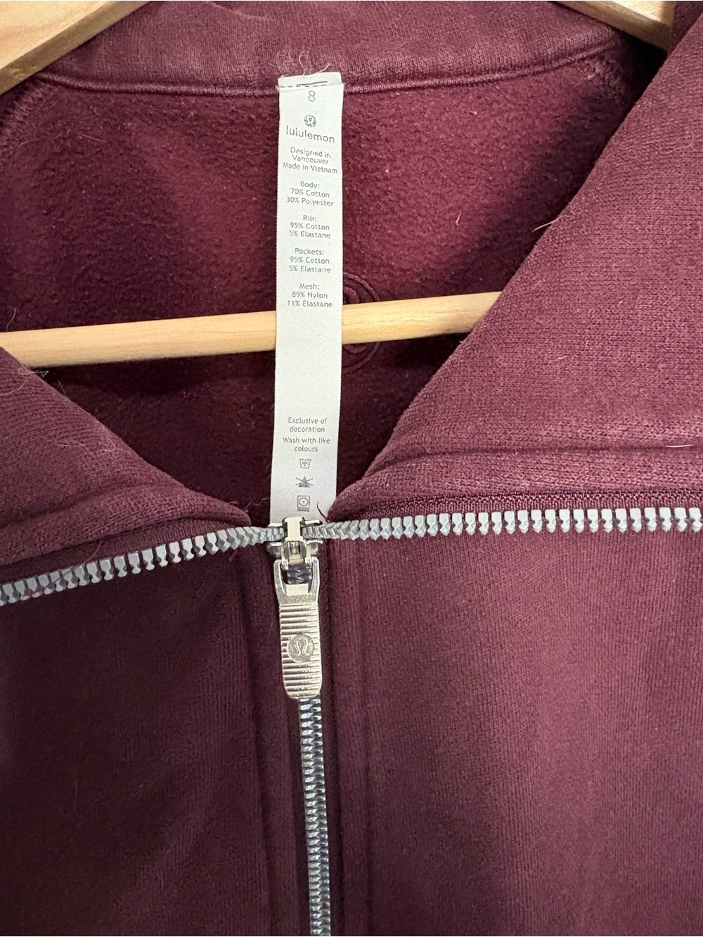 lululemon athletica Sweater in Cassis - Picture 3 of 3
